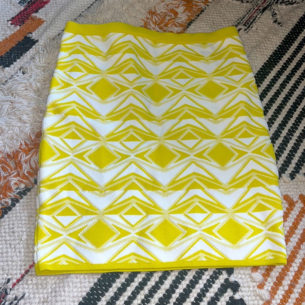 Jealous Tomato Neon Geometric Skirt